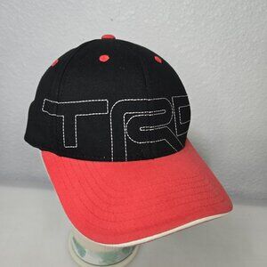 Toyota Racing Development TRD Hat Tundra Headwear Logo Patch Snap Back Black